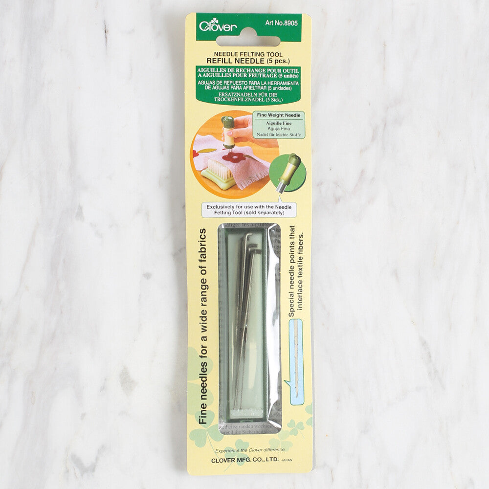 Clover 5'li Keçe İğnesi - 8905